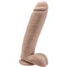 Dildo realista Get Real de 10 pulgadas color natural