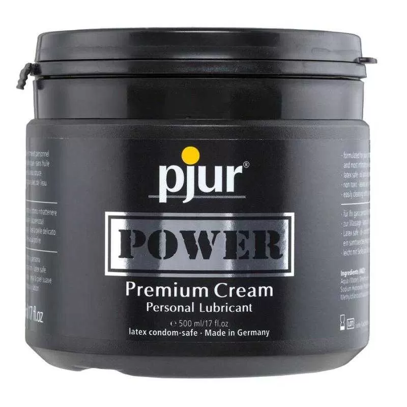 Pjur power premium cream personal lubricant 500 ml Pjur power premium cream personal lubricant 500 ml