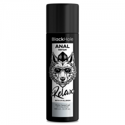 Black hole - anal repair base agua relax con hyaluron 100 ml