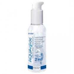 Aquaglide 2 en 1 lubricante + masaje 125 ml