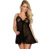 Subblime babydoll con lacito y brillantes - 1