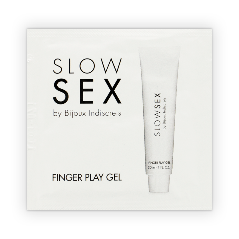 Bijoux slow sex gel de masaje con dedos finger play monodosis Bijoux slow sex gel de masaje con dedos finger play monodosis