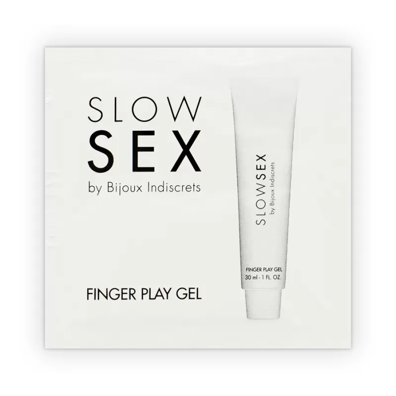 Bijoux slow sex gel de masaje con dedos finger play monodosis