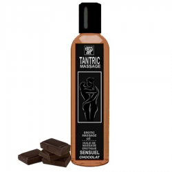 Eros-art aceite masaje tantrico natural y afrodisíaco chocolate 200ml