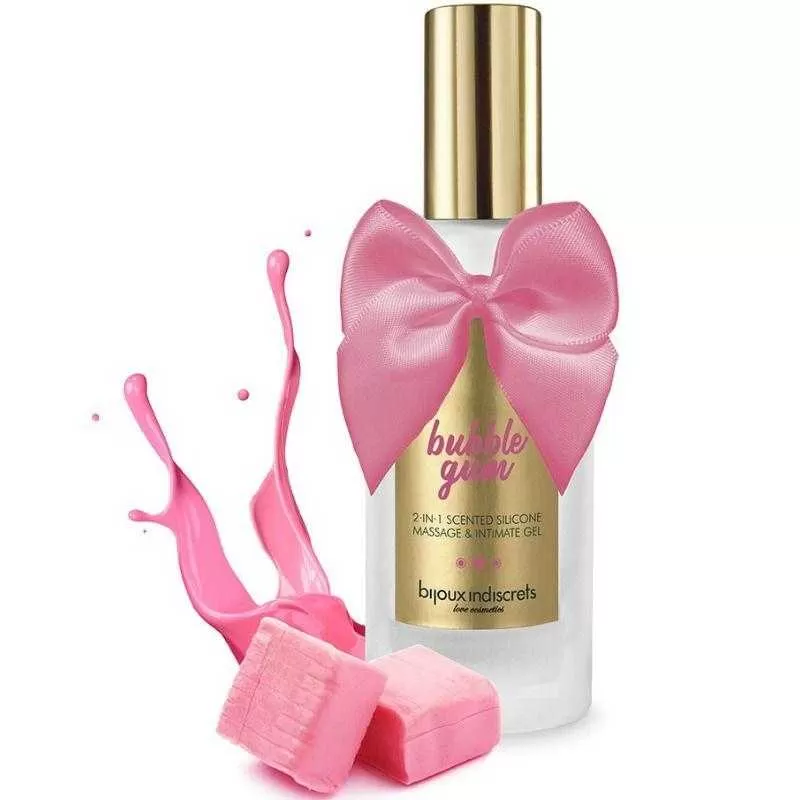 Bijoux bubble gum gel 2 en 1 silicona chicle de fresa 100 ml
