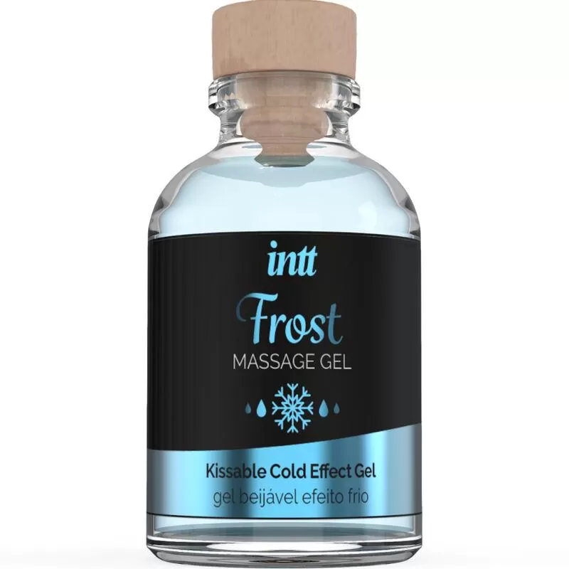 Intt - gel de masaje sabor a menta efecto frio intenso