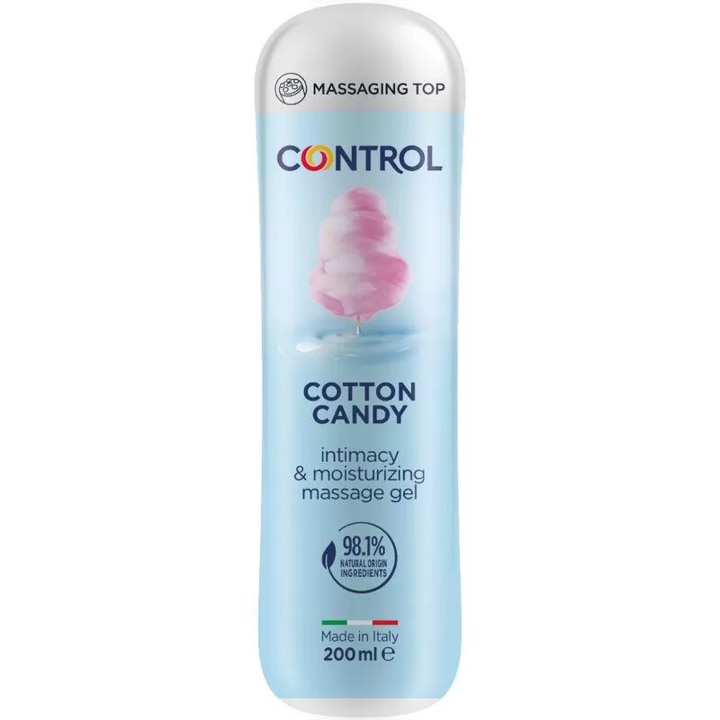 Control masaje gel 3 en 1 algodón de azúcar 200 ml