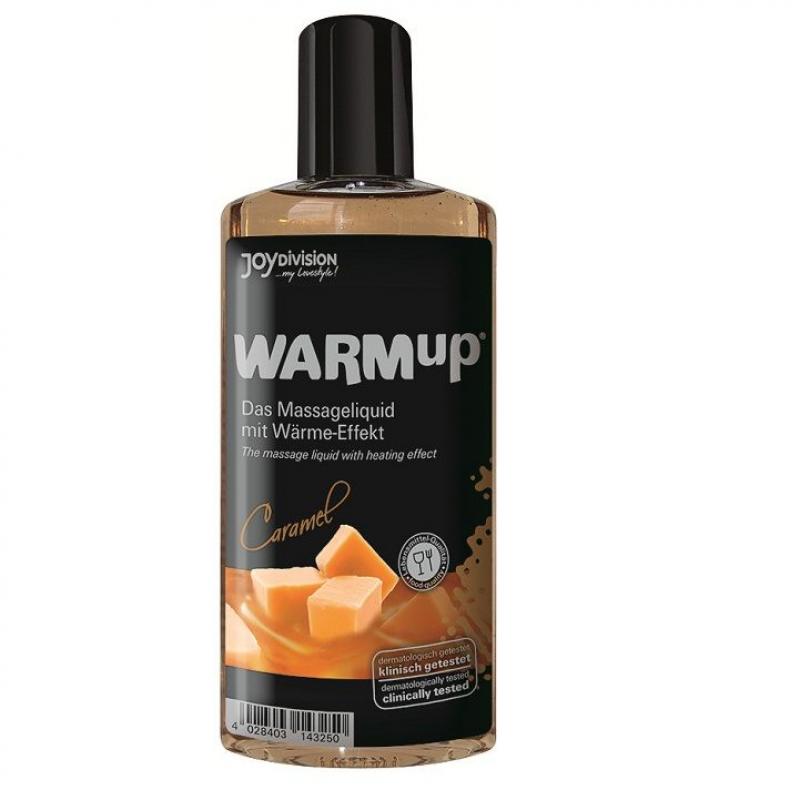 Aceite de masaje efecto calor caramelo 150ml