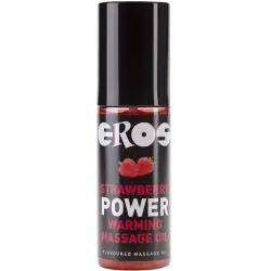 Eros fresa power aceite masaje e.calor 100ml