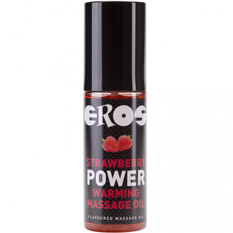 Eros fresa power aceite masaje e.calor 100ml