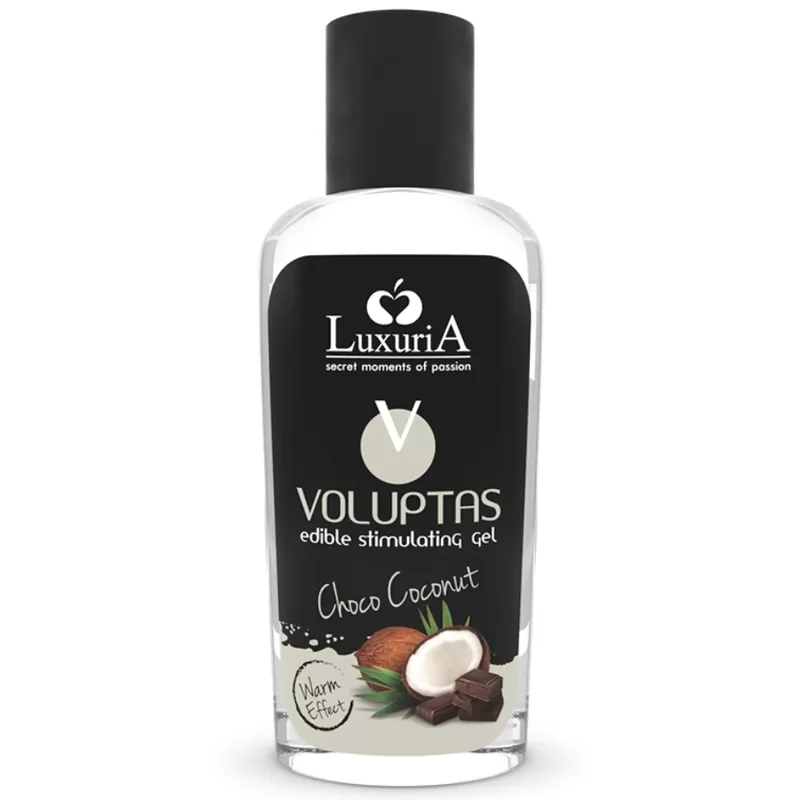 Luxuria voluptas gel masaje comestible efecto calor - coco y crema 100 ml Luxuria voluptas gel masaje comestible efecto calor - coco y crema 100 ml