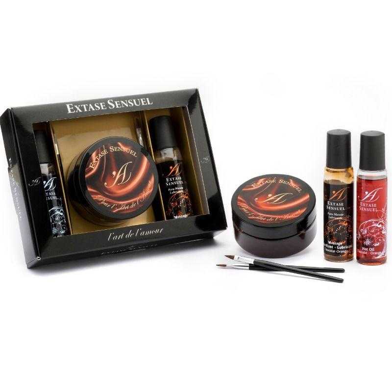 Extase sensual kit coffret chocolat afrodisiac