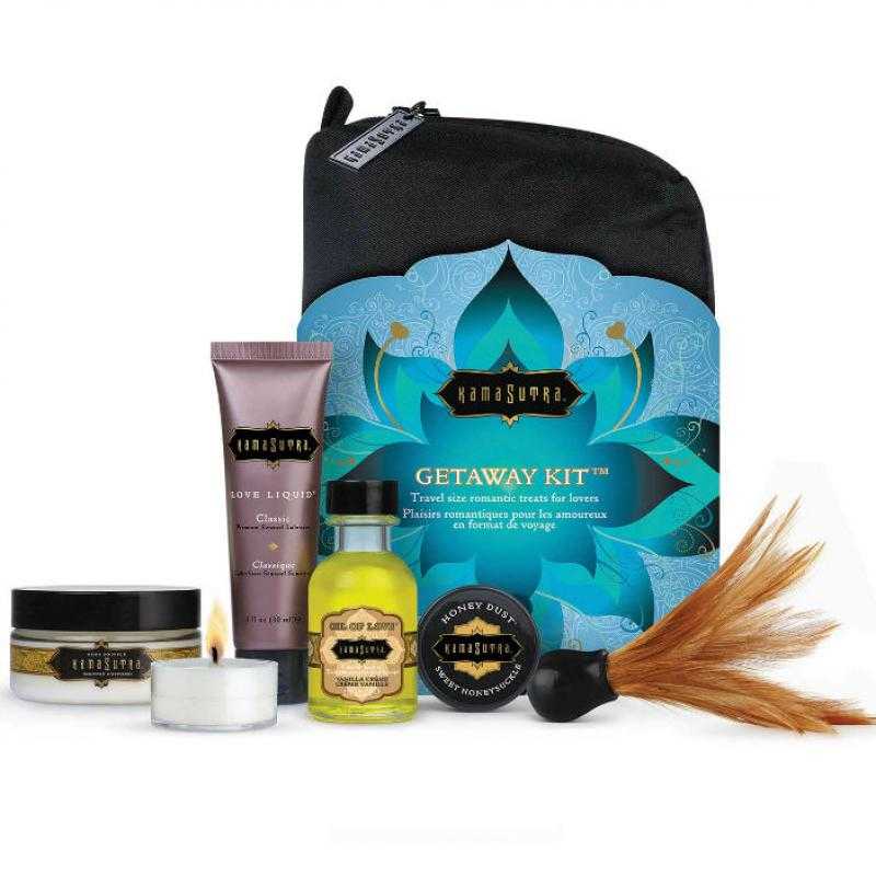 Kamasutra romantico y lujoso kit en tamaño viaje Kamasutra romantico y lujoso kit en tamaño viaje