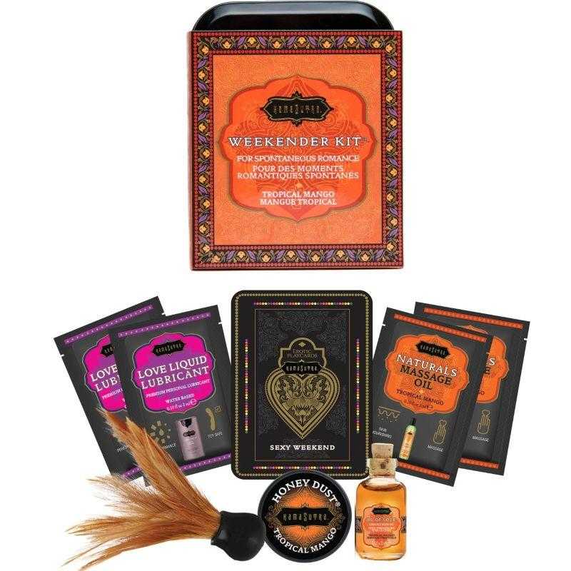 Kamasutra weekender tin kit mango tropical