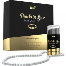Intt - pearls in love con collar de perlas y gel de silicona