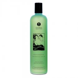 Shunga gel de ducha y baño menta sensual.