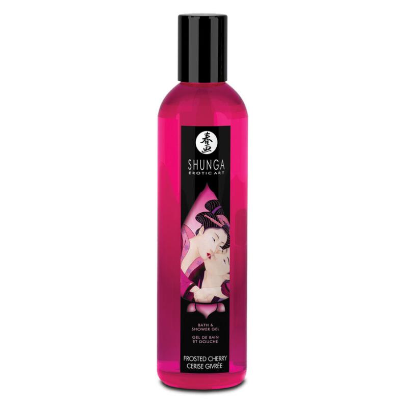 Shunga gel de ducha y baño cereza Shunga gel de ducha y baño cereza