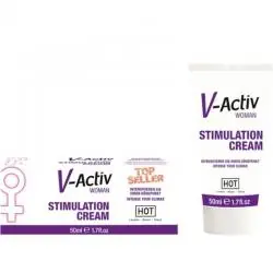 Hot - v-activ crema estimuladora mujer 50ml