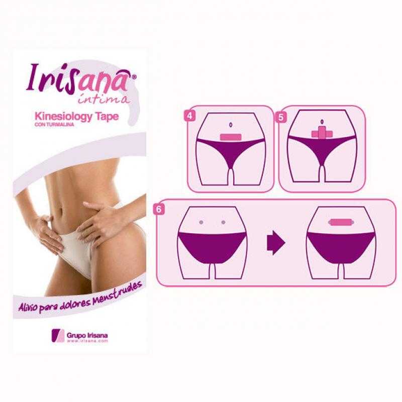 Irisana - cinta autoadhesiva para dolores menstruales