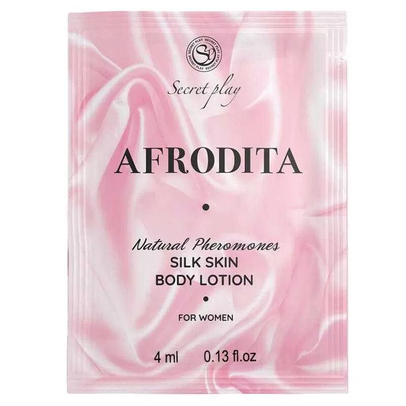 Secretplay monodosis locion corporal piel de seda afrodita 10ml Secretplay monodosis locion corporal piel de seda afrodita 10ml