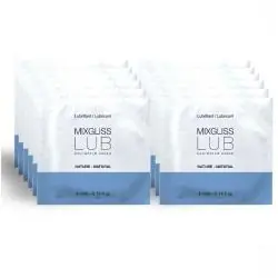 Mixgliss lubricante base de agua natural 12 monodosis 4ml