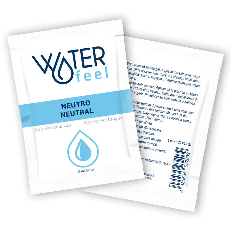 Waterfeel gel deslizante base agua - neutro 6 ml