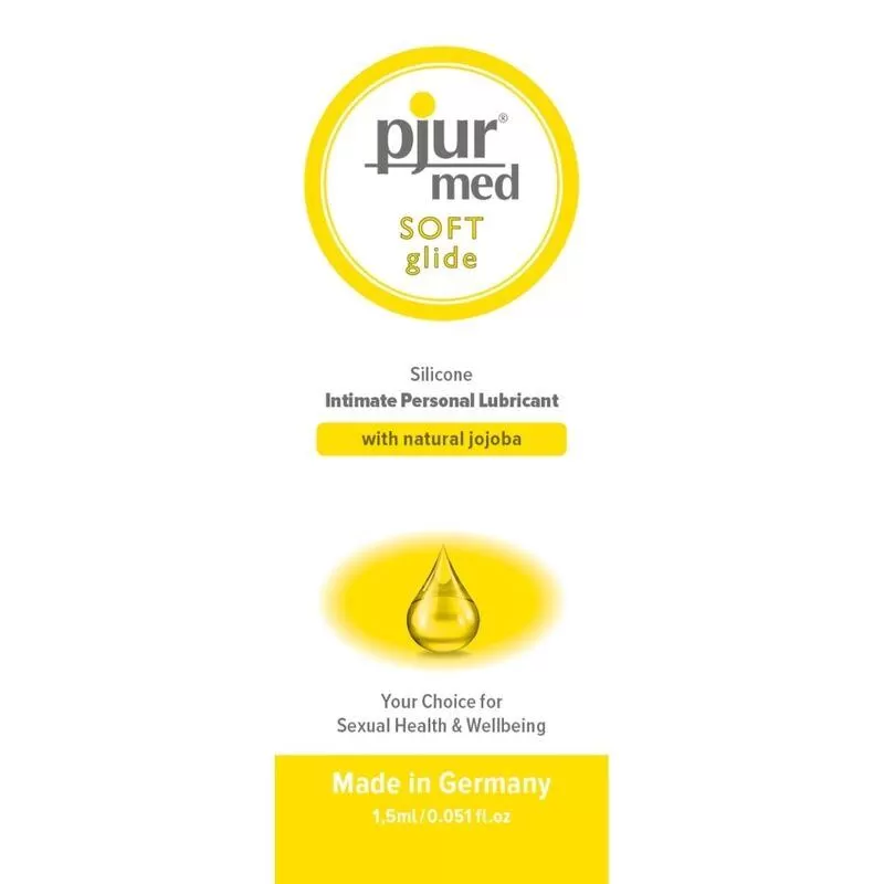 Pjur med soft glide lubricante silicona 1,5 ml