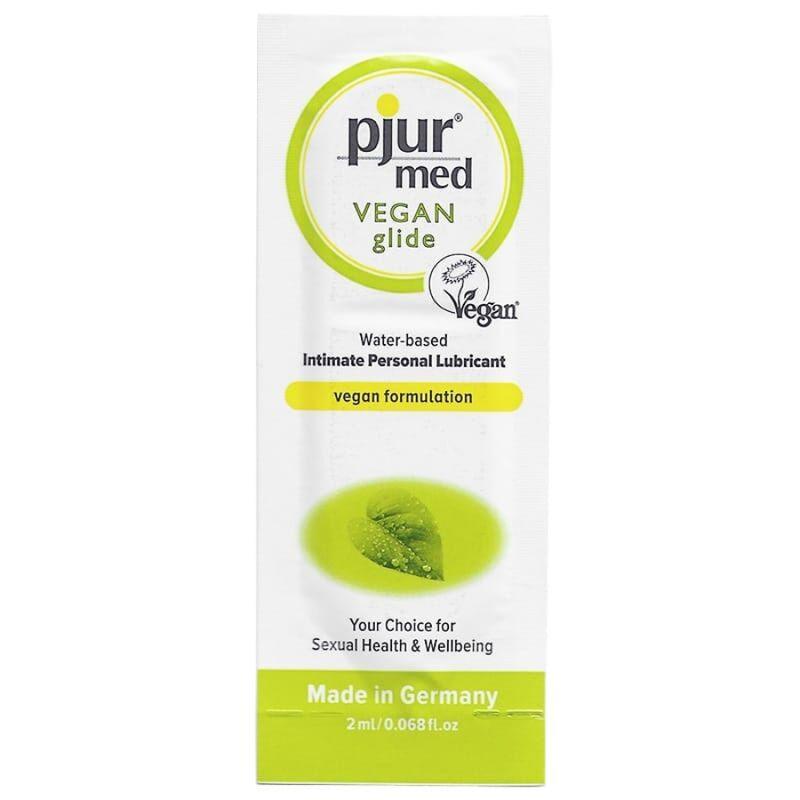 Pjur med vegan glide lubricante base agua 2 ml Pjur med vegan glide lubricante base agua 2 ml