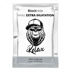 Black hole - gel base agua dilatacion anal 6 ml monodosis