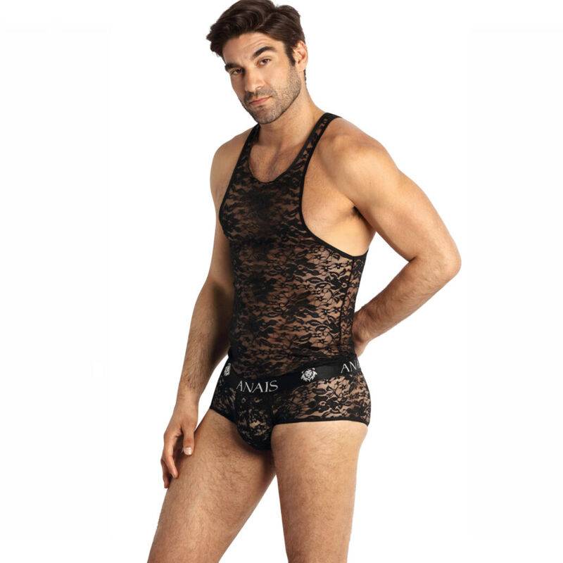 Camiseta de tirantes Anais Men Romance, modelo de frente