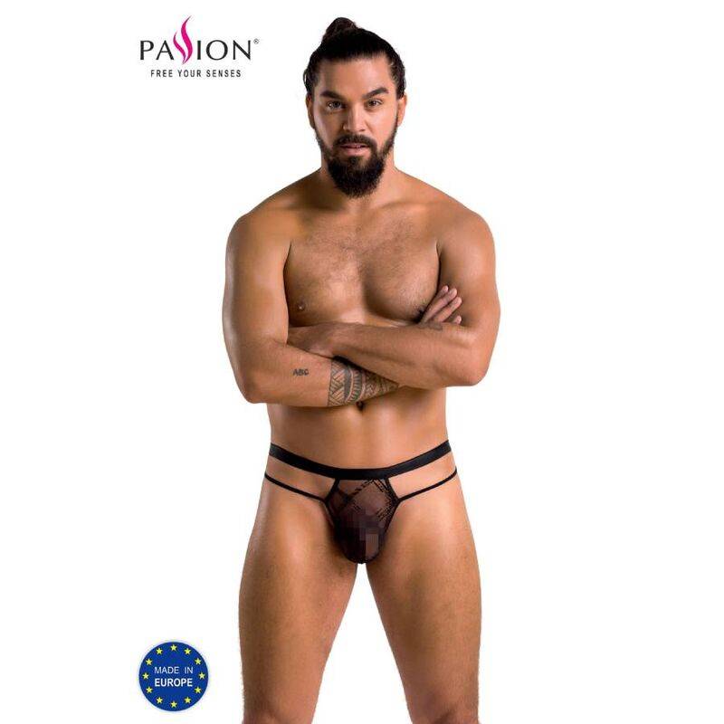 Passion 029 tanga collin negro - - 1