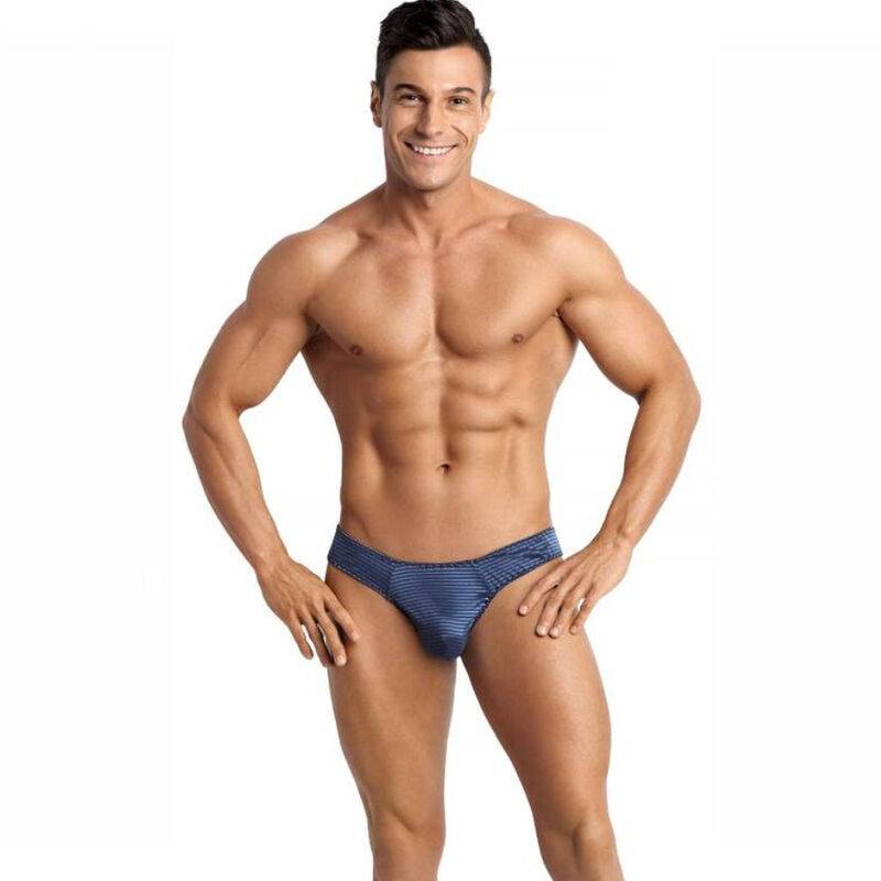 Tanga Anais Men Naval, modelo de frente