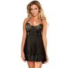 Subblime babydoll con lacitos negro - 1
