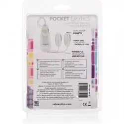 Calex balas vibradoras doradas duo silver Calex balas vibradoras doradas duo silver