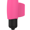 Vibrador de dedo Ohmama rosa, detalle de la bala vibradora