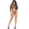 Leg Avenue Bad Babe negro de cuerpo entero