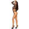 Leg Avenue Bad Babe negro de lado
