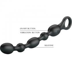 Pretty love - van bolas anales 10 vibraciones recargable silicona