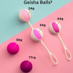 Gvibe - set 5 geisha balls3 rosa