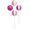 G-Vibe Geisha Balls Mini, las cuatro bolas con sus cordones
