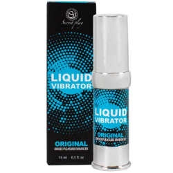 Secretplay vibrador liquido estimulador unisex 15 ml.