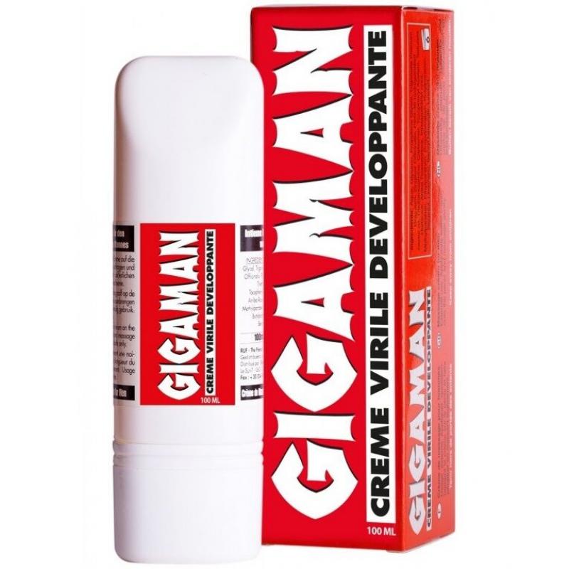 Gigaman crema para el aumento de la virilidad