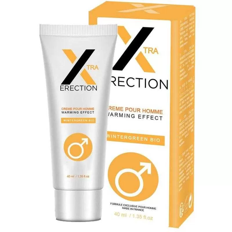 Ruf x erection crema ereccion efecto calor 40 ml
