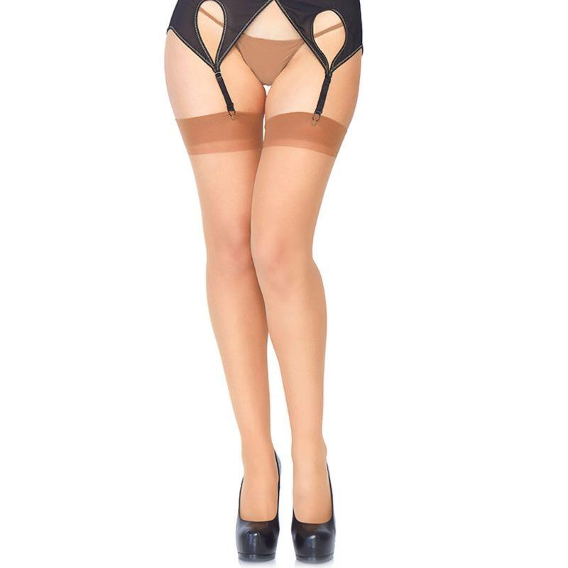 Leg avenue medias transparentes marron talla unica Leg avenue medias transparentes marron talla unica