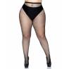 Leg avenue medias en red negro talla plus - 1