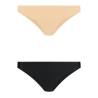 Bye bra pack 2 brasileñas negras y beige - 1