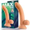 MAX & CO Sean Dildo Realista con Testículos 19cm Natural - 1