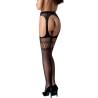 Passion - s026 medias con liguero talla unica - 2