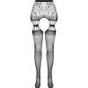 Passion - s027 medias con liguero talla unica - 5