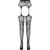 Passion - s029 medias con liguero talla unica - 5